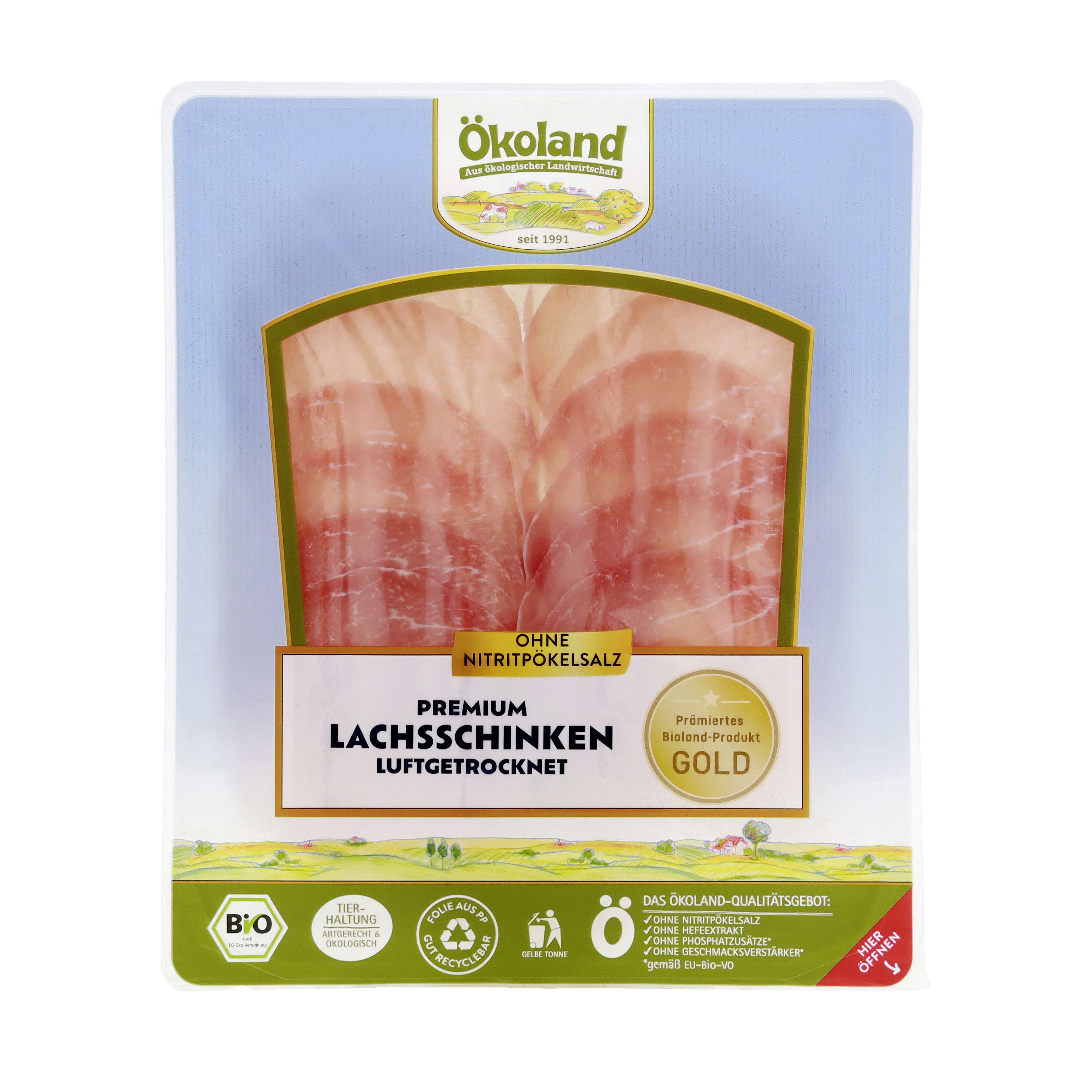 Lachsschinken geschnitten 80 g