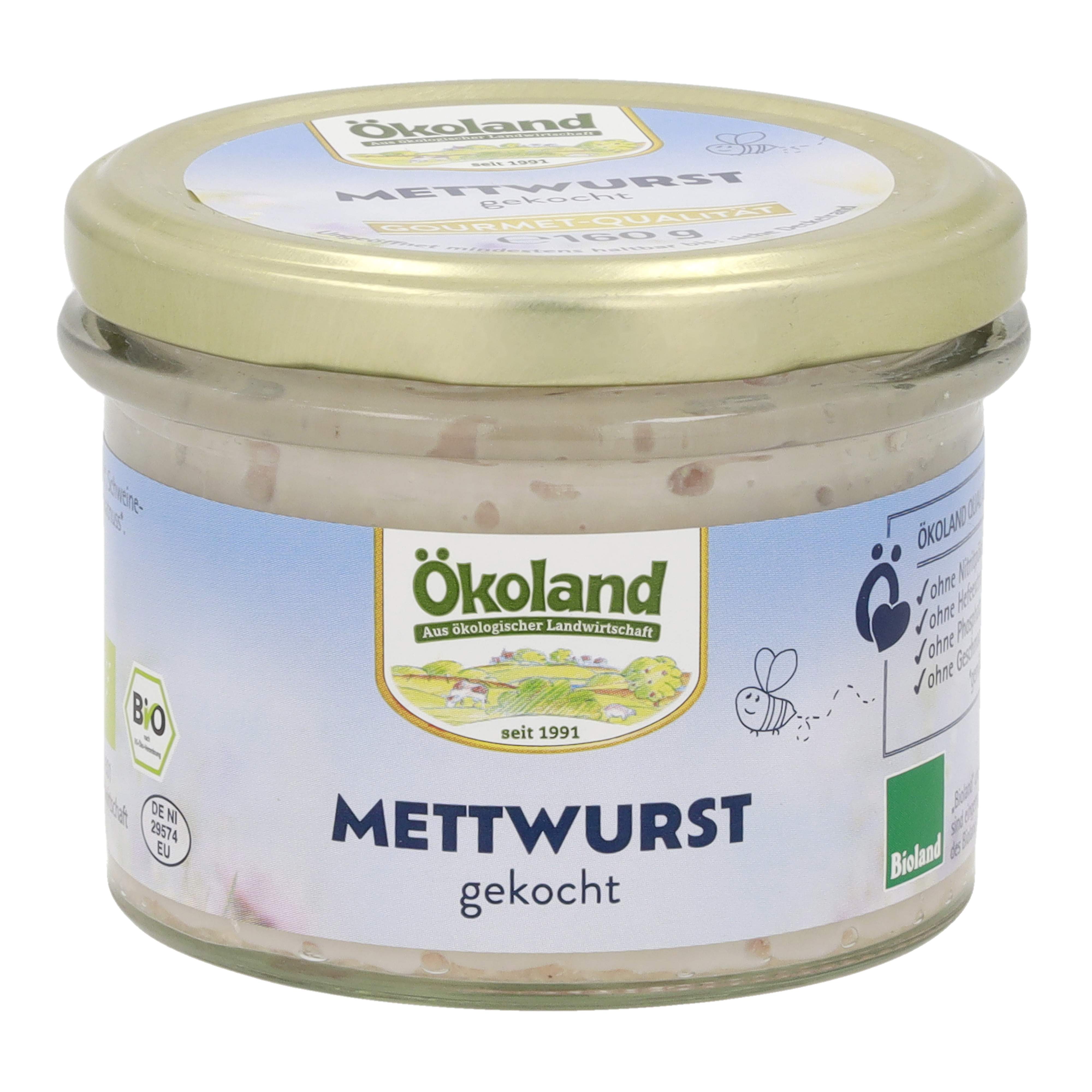 Mettwurst im Glas 160 g