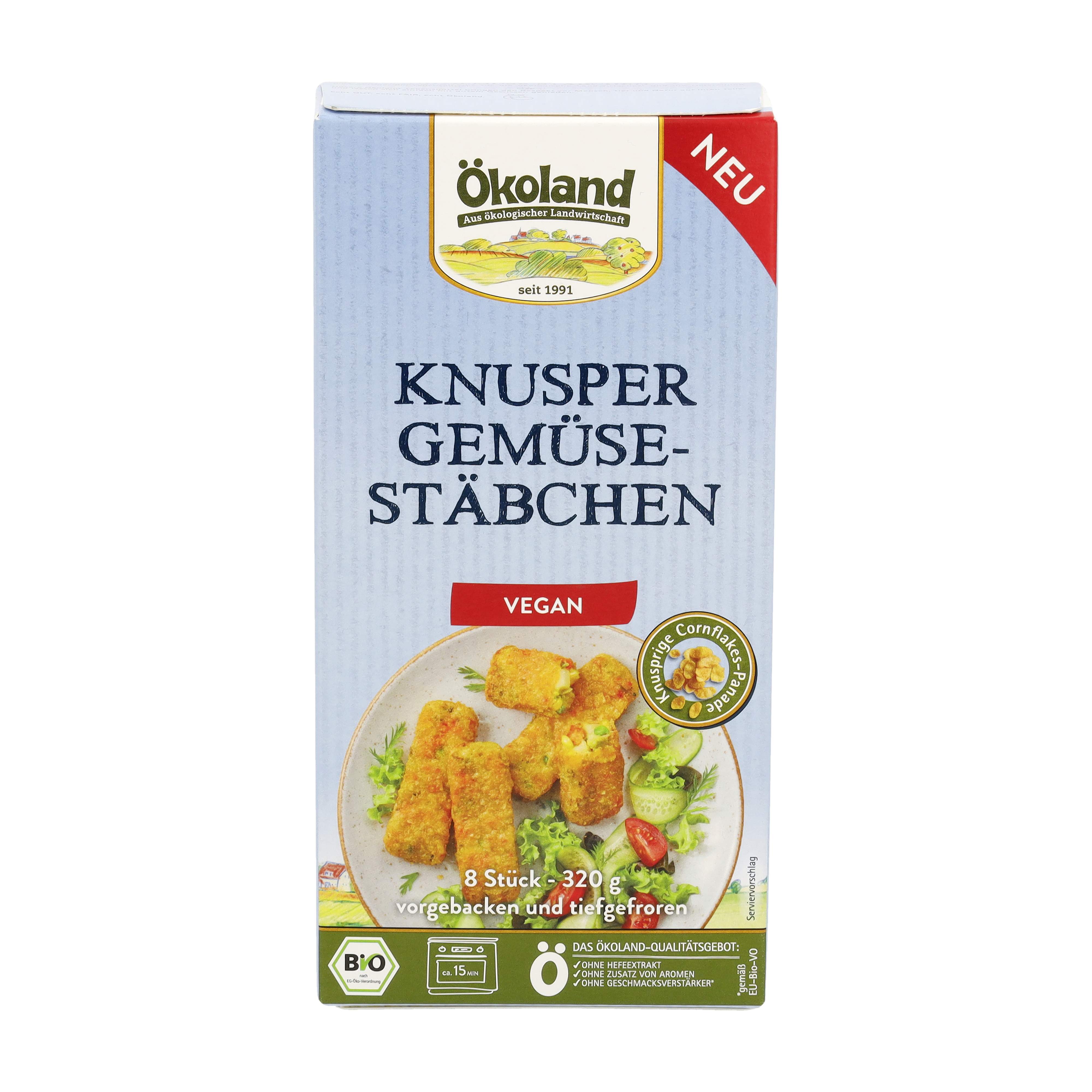 TK-Knusper Gemüse-Stäbchen 320 g