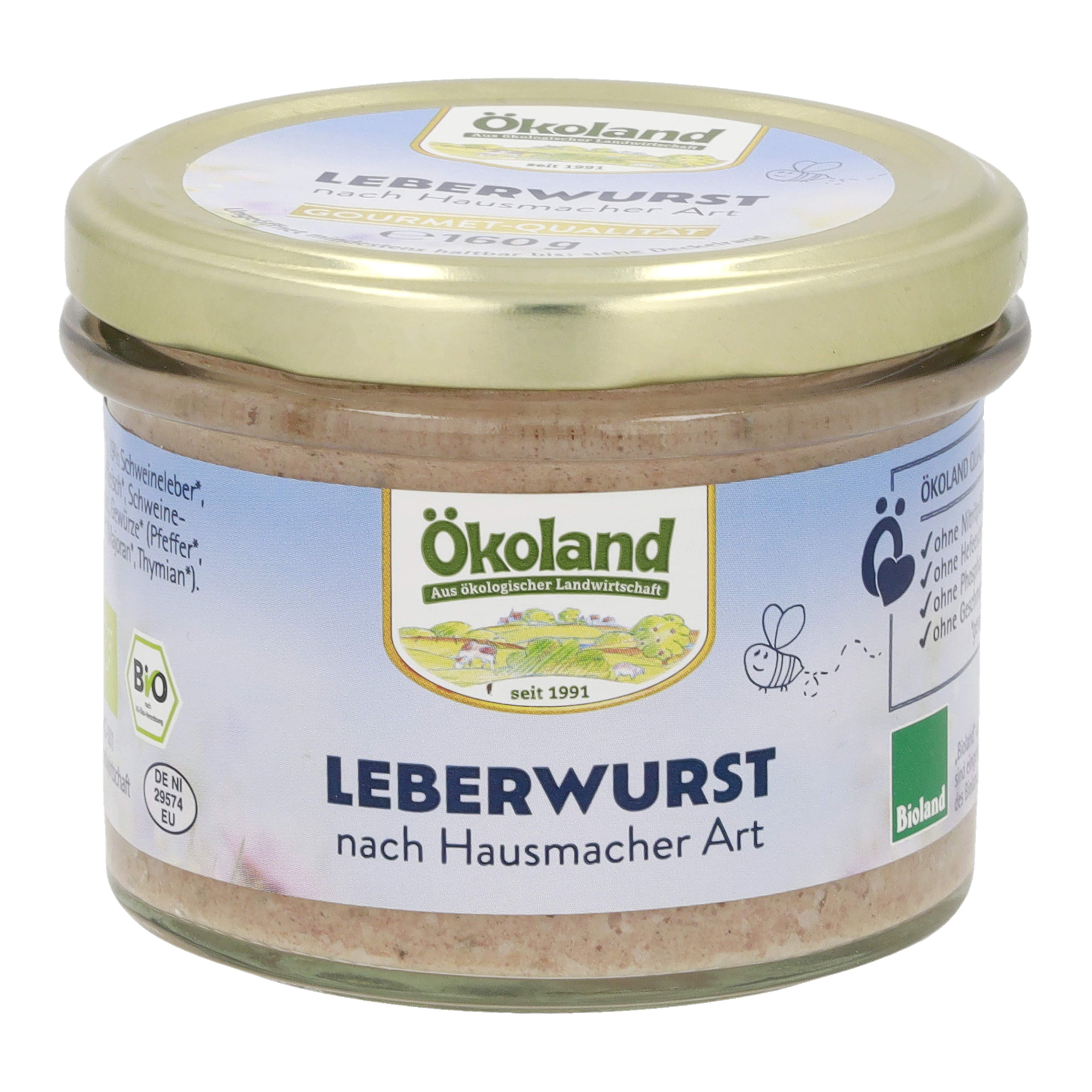 Leberwurst Hausmacher Art 160 g