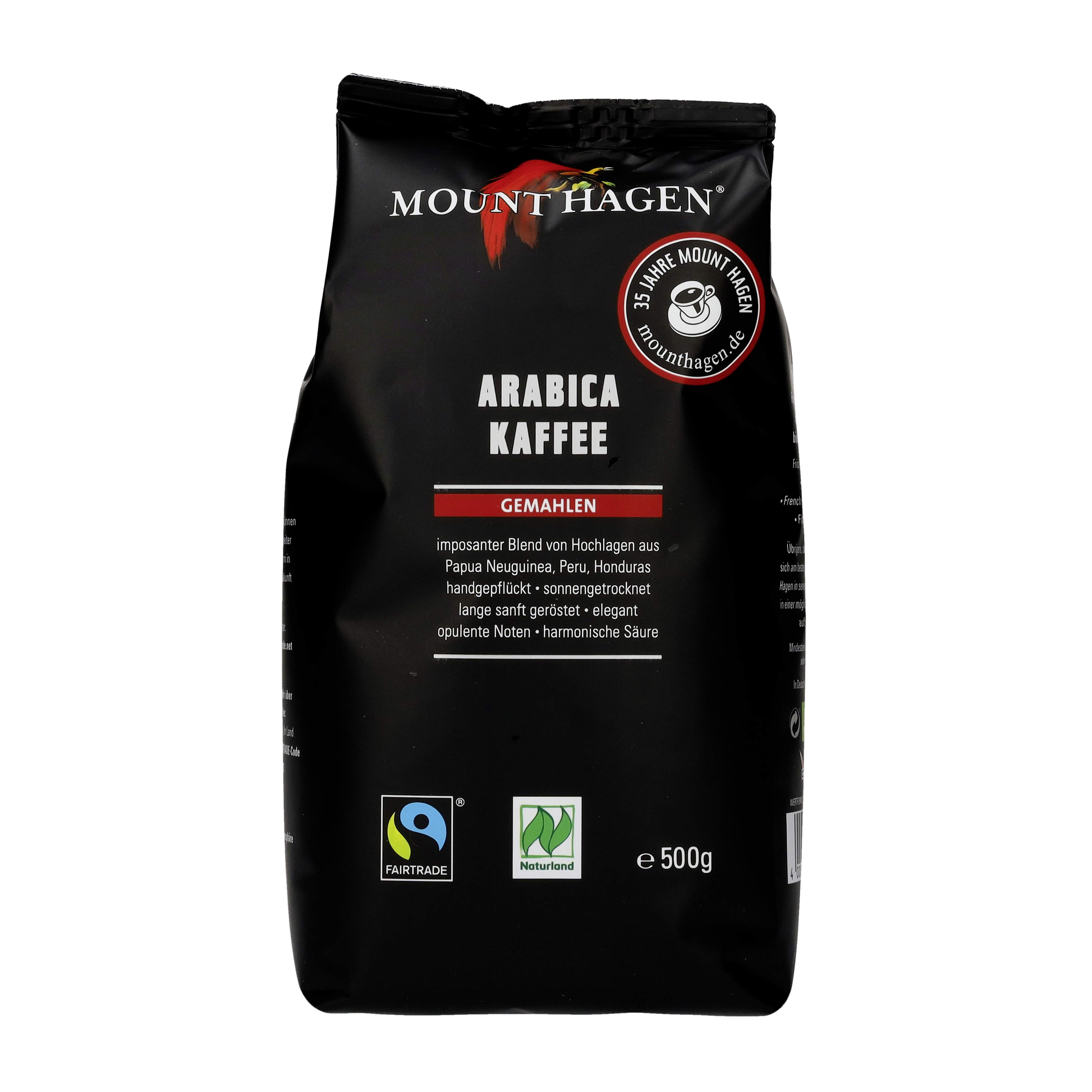 Arabica Kaffee gemahlen 500 g