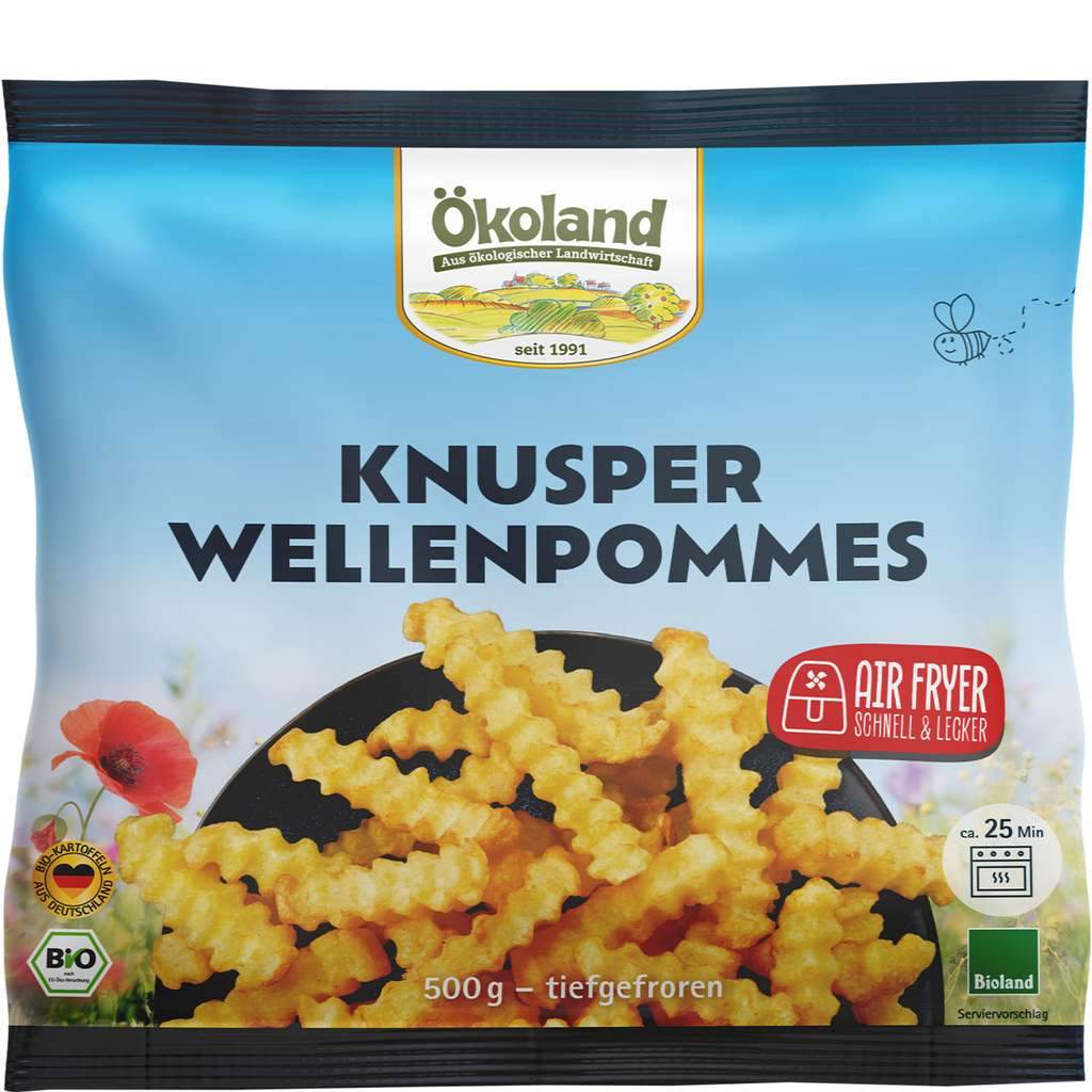 TK-Knusper Pommes Wellenschnitt 500 g