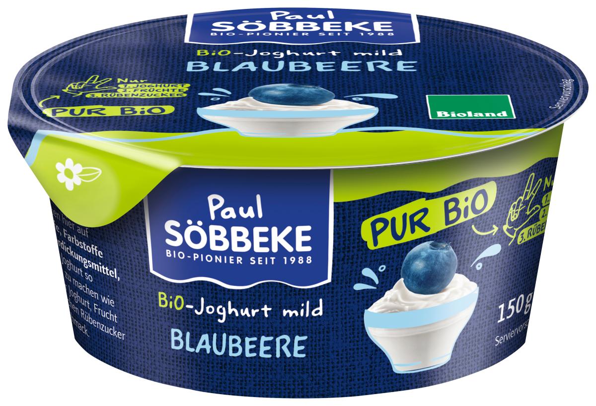 Joghurt PurBio Blaubeer 150 g
